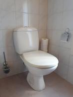 Duoblok toilet, Ophalen, Gebruikt, Steen, Toilet