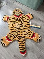 handgemaakte Vloerkleed met tijger van Dooing Goods, Overige vormen, 50 tot 100 cm, Nieuw, Beige