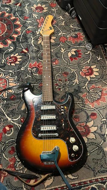 Teisco del Rey Hertiecaster elektrische gitaar beschikbaar voor biedingen