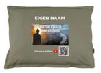 kussenslopen merchandise pieter visser carp fishing + naam, Watersport en Boten, Hengelsport | Karpervissen, Ophalen of Verzenden