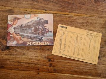 Modeltrein Ho folder Marklin 1951 incl.prijslijst Nederlands beschikbaar voor biedingen