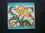 Art nouveau wandtegel, Antiek en Kunst, Antiek | Wandborden en Tegels, Ophalen of Verzenden