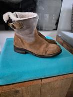 Mooie, warme, suède laarsjes van SHABBIES, Ophalen of Verzenden, Gedragen, Beige