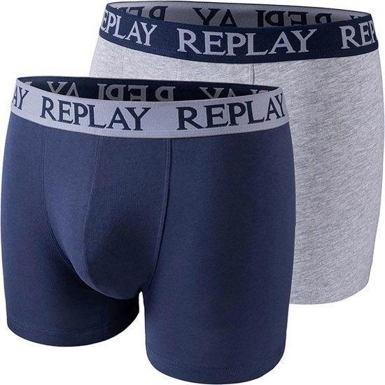 Partij 2-pack Replay boxershorts voor heren, Kleding | Heren, Ondergoed, Boxer, Overige kleuren, Ophalen of Verzenden