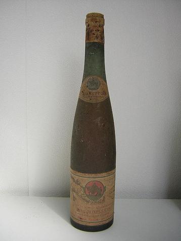 wijn uit 1955.Het ideale Geschenk voor een 70 ste Verjaardag beschikbaar voor biedingen