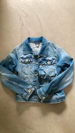 Spijkerjas mt 134, Kinderen en Baby's, Kinderkleding | Maat 134, Ophalen of Verzenden, Zo goed als nieuw, Meisje, Jas