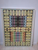 Ingelijst kunstwerk van chinese kunstenaar, Antiek en Kunst, Ophalen