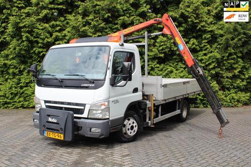 Mitsubishi CANTER 6C15 145PK | 6tons | Laadkraan | Stempels, Auto's, Vrachtwagens, Bedrijf, Te koop, ABS, Elektrische buitenspiegels