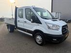 Ford Transit 350 2.0TDCI Dubbelcabine Openlaadbak Airco Came, Achterwielaandrijving, Gebruikt, Euro 6, 4 cilinders