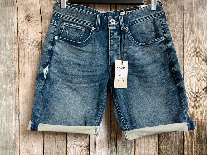 Nieuw super gave slim fit jeans short van Chasin (Maat XS), Kleding | Heren, Spijkerbroeken en Jeans, Nieuw, W32 (confectie 46) of kleiner