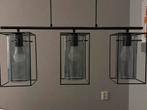 Moderne Hanglamp met 3 Lampen, Ophalen of Verzenden, Zo goed als nieuw, Glas, 50 tot 75 cm