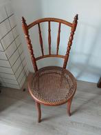 Thonet stoel Vintage webbing stoel Gemerkt, Ophalen of Verzenden