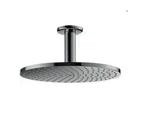 HANSGROHE/ZUCCHETTI HOOFDDOUCHE BRUSHED BLACK CHROME, Doe-het-zelf en Verbouw, Sanitair, Niet ingevuld, Overige typen, Niet ingevuld