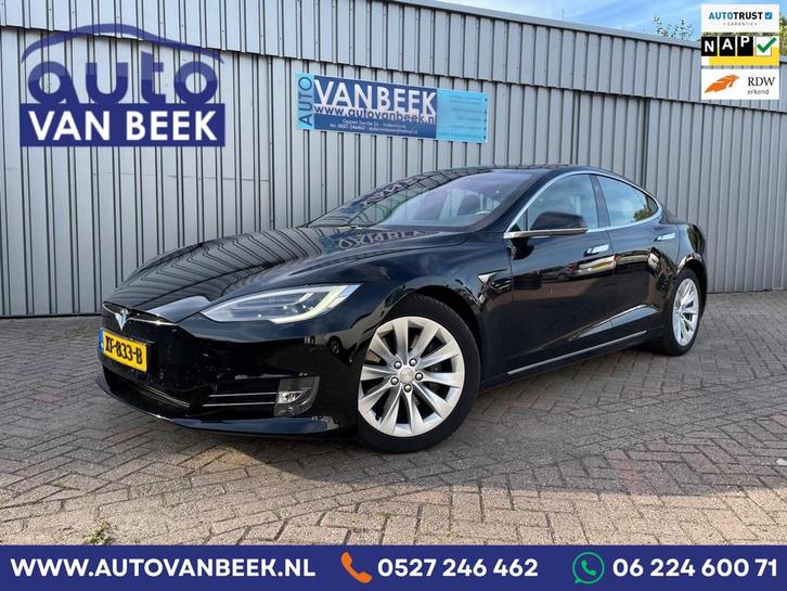 Tesla Model S 75D Base AWD|AutoPilot|Leder|BTW, Auto's, Tesla, Bedrijf, Te koop, Model S, ABS, Achteruitrijcamera, Airbags, Airconditioning