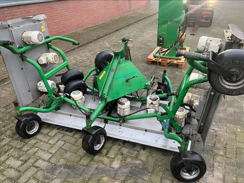 Green clipper front maaier electrisch met generator!, Tuin en Terras, Grasmaaiers, Zo goed als nieuw, Cirkelmaaier, Elektrische starter