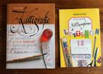 2 boeken over kalligrafie, door Evert van Dijk, Evert van Dijk, Ophalen of Verzenden, Zo goed als nieuw, Overige onderwerpen