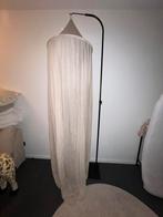 Beige klamboe met zwarte standaard verstelbaar, Ophalen, Zo goed als nieuw, Klamboe