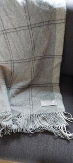 Elvang Denmark grijze plaid alpaca wol, Ophalen of Verzenden