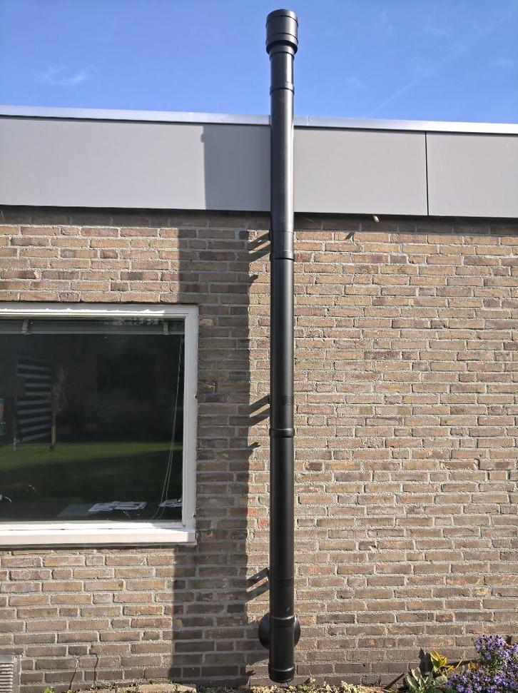 Installatie rookkanaal hout of pelletkachel scherp geprijst, Huis en Inrichting, Kachels, Nieuw, Vrijstaand, Pelletkachel, Overige brandstoffen
