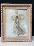 Aquarel / Simone Tonetti 1943 dame erotiche, Ophalen of Verzenden