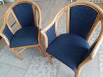 Twee stoelen, Overige materialen, Blauw, Twee, Gebruikt