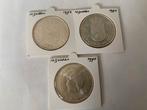 3 zilveren tientjes juliana/wilhelmina, Ophalen of Verzenden, Koningin Wilhelmina, 10 gulden
