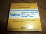 onbelichte 16mm film 7255 Eastman ECO 449 30mtr, Audio, Tv en Foto, Filmrollen, Ophalen of Verzenden, 16mm film