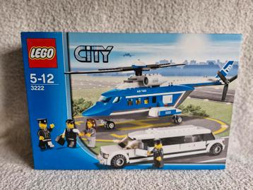 LEGO City set 3222, "Helicopter met Limousine".  beschikbaar voor biedingen