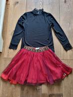 Feestelijk Meisjes Setje kerst kleding Maat 122-128, Ophalen of Verzenden, Zo goed als nieuw, Little pieces, Meisje