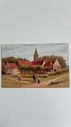 GERSTENHAUER.Landelijk tafereeltj.Boerderij,kerk,personen,, Verzamelen, Ansichtkaarten | Themakaarten, Ophalen of Verzenden, Voor 1920