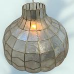 Tiffany parelmoer Capiz  hanglamp Midcentury, Ophalen, Gebruikt, Huysmans, Huysmans