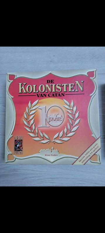 Kolonisten van Catan 10 Jaar Jubileum Editie beschikbaar voor biedingen