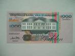 1160. Suriname, 1.000 gulden 1995 UNC., Postzegels en Munten, Bankbiljetten | Amerika, Los biljet, Zuid-Amerika, Verzenden