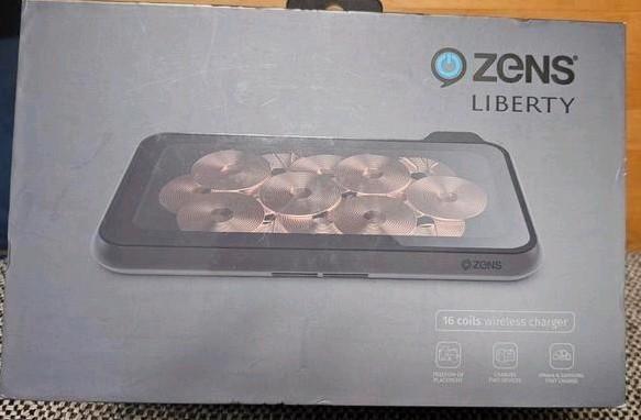 Zens Liberty Wireless Charger - Glass Edition, Telecommunicatie, Mobiele telefoons | Telefoon-opladers, Zo goed als nieuw, Samsung