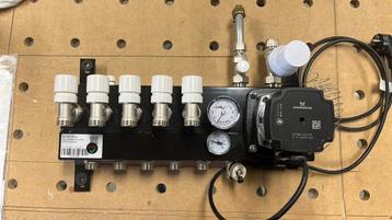 VTE - SLIM verdeler met A-label GRUNDFOS - 5 groeps beschikbaar voor biedingen