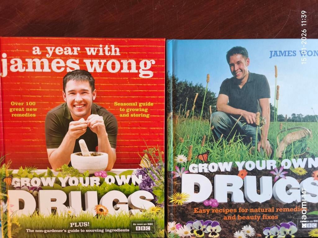 James Wong Boeken - Grow Your Own Drugs & Meer, Boeken, Ophalen of Verzenden, Zo goed als nieuw