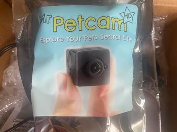 Mini camera voor aan riem van hond of kat beschikbaar voor biedingen