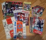 Programma boekjes AJAX, Ophalen of Verzenden, Gebruikt, Overige binnenlandse clubs, Boek of Tijdschrift