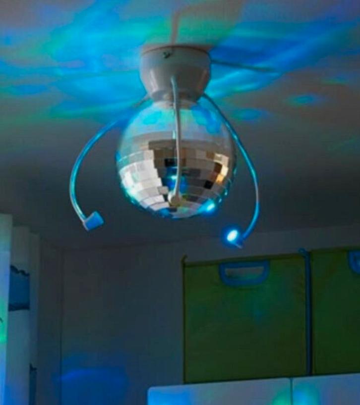 Ikea Dansa Discolamp/Discobal Draaiend, Huis en Inrichting, Lampen | Overige, Gebruikt, Ophalen of Verzenden