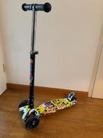 Scooter Step 4 jaar Inklap-/Verstelbaar LED Wiellichtjes Rem, Fietsen en Brommers, Steps, Ophalen, Gebruikt, Overige typen, Space Scooter