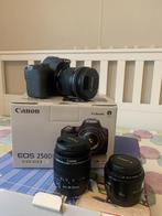 Canon EOS 250D set met lenzen en tas, Spiegelreflex, Canon, Ophalen of Verzenden, Zo goed als nieuw
