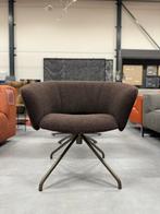 2 Nieuw Label Vandenberg Lola Fauteuils bruin draai stoel, Huis en Inrichting, Fauteuils, Nieuw, 75 tot 100 cm, Ophalen of Verzenden