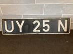 Oude kentekenplaat UY25N. (181025s), Ophalen of Verzenden, Gebruikt