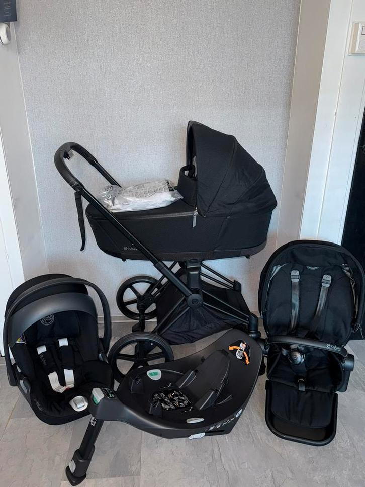 Cybex Priam 4 kinderwagen+ maxi cosi+ buggy+ iso fix set., Kinderen en Baby's, Kinderwagens en Combinaties, Zo goed als nieuw