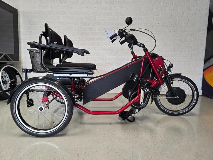 Elektrische PF Mobility duofiets 2x accu (Heinzmann DP), Fietsen en Brommers, Fietsen | Driewielfietsen, Zo goed als nieuw, Ophalen of Verzenden
