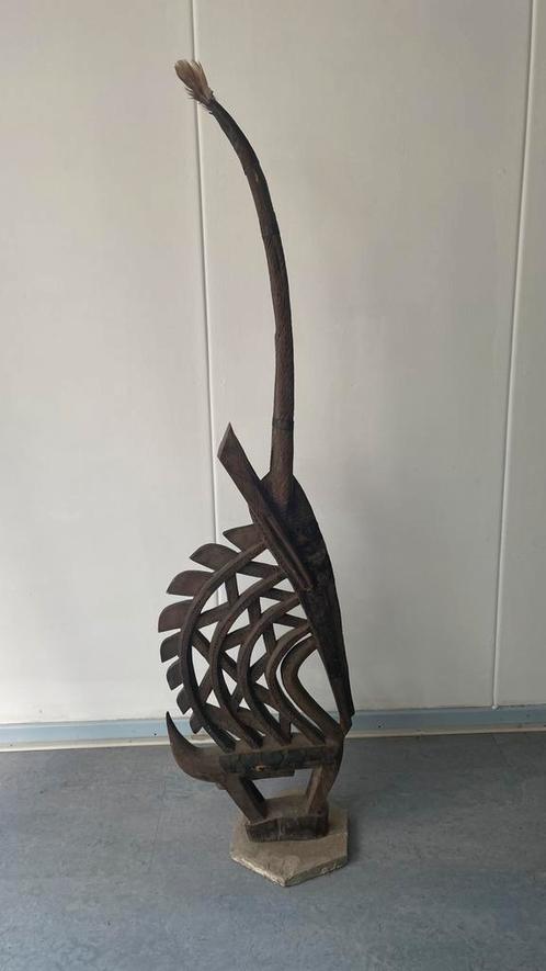 Chiwara of Ciwara hoofdtooi Mali, Antiek en Kunst, Kunst | Niet-Westerse kunst, Ophalen