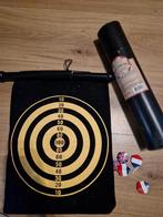 Dartbord klassiek met lichte scheur in buis, Ophalen of Verzenden, Gebruikt, Dartbord met pijlen
