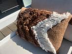 Kussens boho ibiza stijl, Huis en Inrichting, Woonaccessoires | Kussens, Ophalen of Verzenden, Zo goed als nieuw, Bruin, Rechthoekig