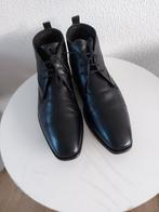 PAOLO SARTORI heren schoenen echt leer maat 45 zo goed als n, Kleding | Heren, Zwart, Boots, Ophalen of Verzenden, Zo goed als nieuw
