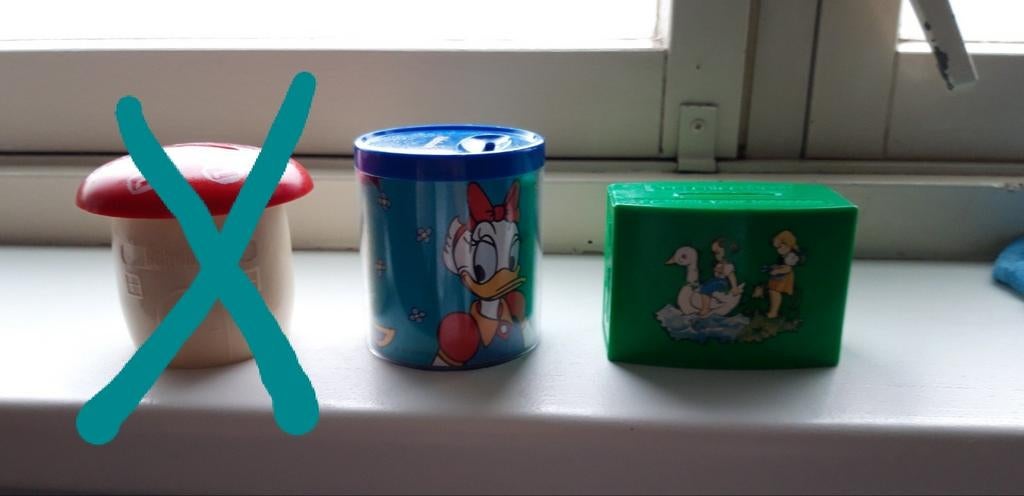 Spaarpotje's, Ophalen of Verzenden